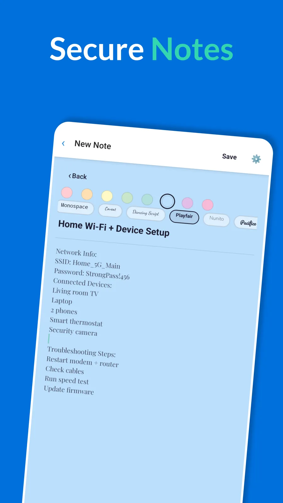 NotePass screenshot 3